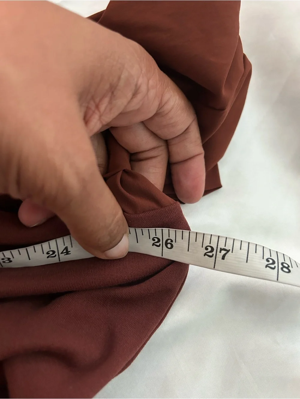 Athleta | Harlow hybrid puff sleeve shirt in ancient mahogany